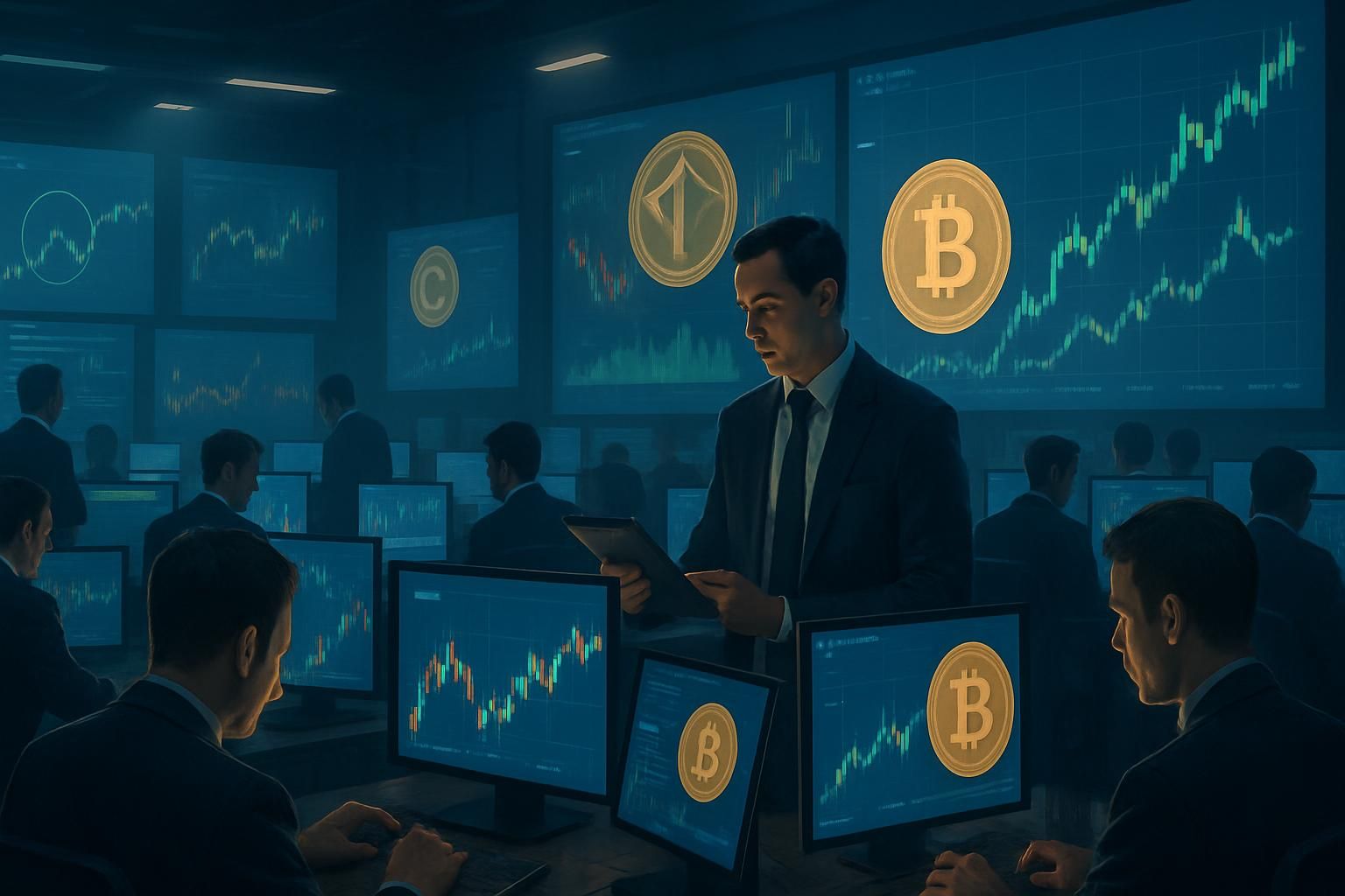 Kurumsal kripto ticareti %72 ile rekor kırdı